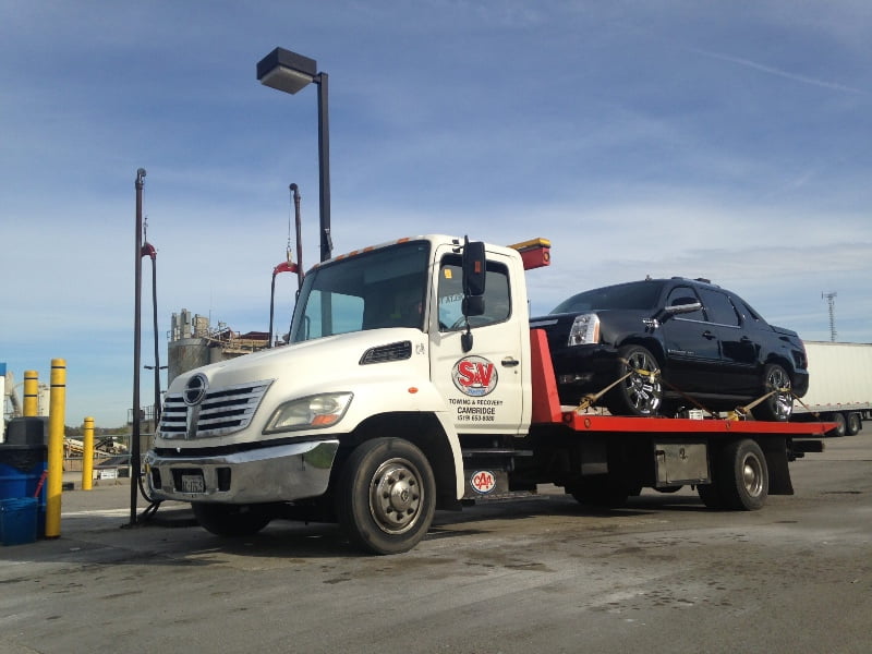 Kitchener flatbed towing